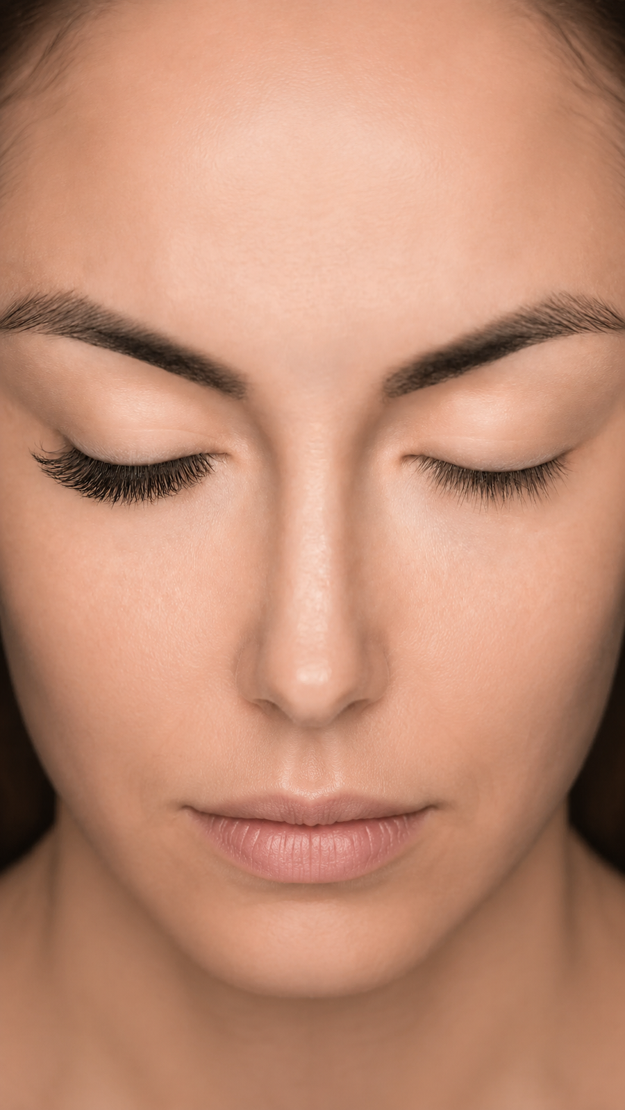 Hybrid eyelash extensions by Rose at OC Hair Studio