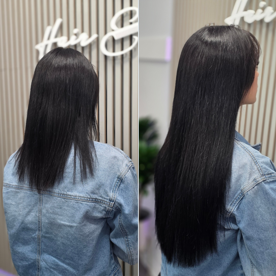 20IN, STRAIGHT, BLACK #1